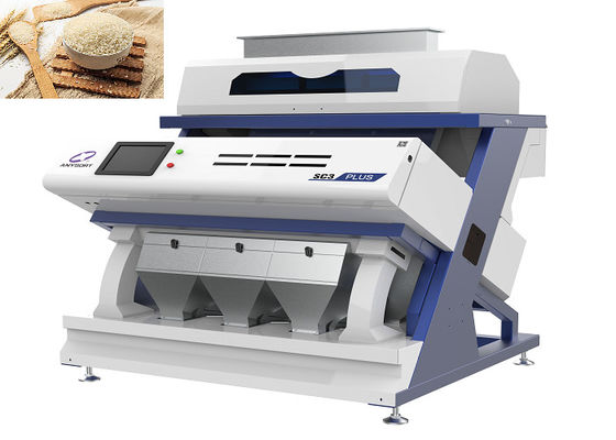 Tecnologia di riconoscimento degli occhi di falco aggiornata Sorter colore riso Basso tasso di danno